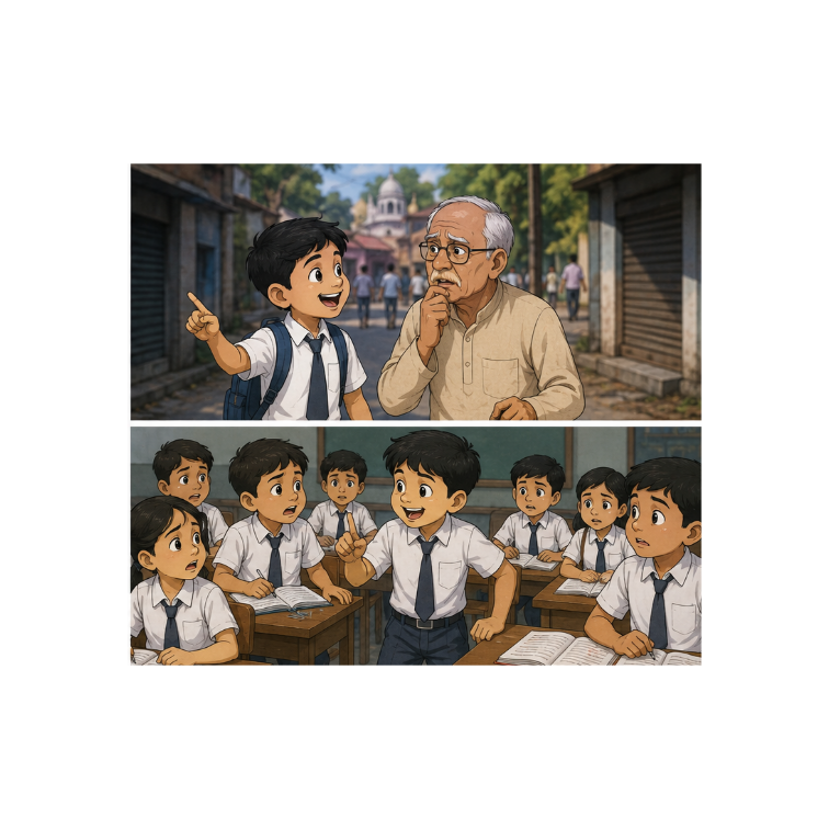 गलती का अहसास (बाल कहानी)